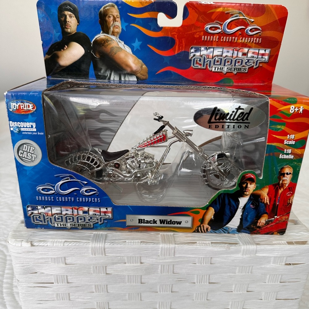 Orange County Choppers Black Widow Die-Cast Model